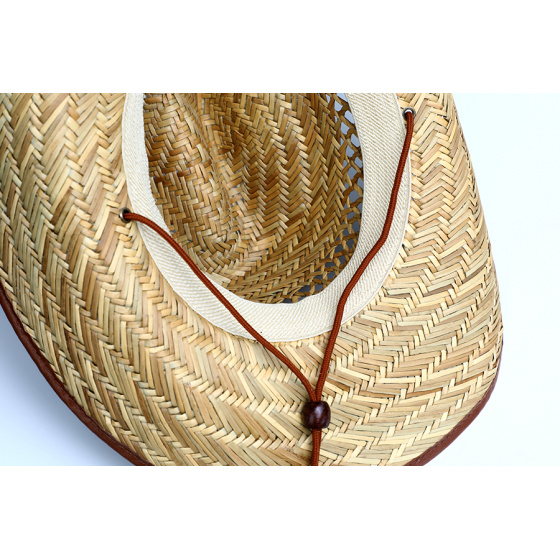 intérieur du Chapeau Australien En Paille