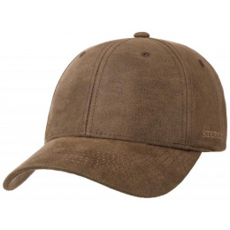 Casquette Baseball Amherst Coton Marron - stetson