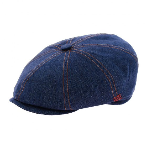 Annecy Eight-Panel Navy Blue Cap