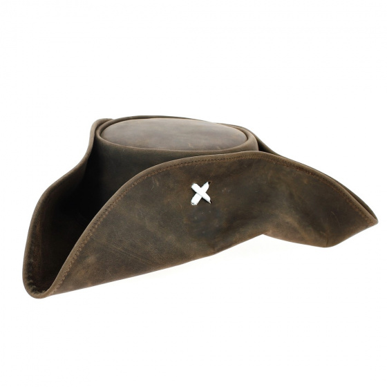 Leather tricorn hat - Jack Sparrow Leather tricorn hat - Jack Sparrow