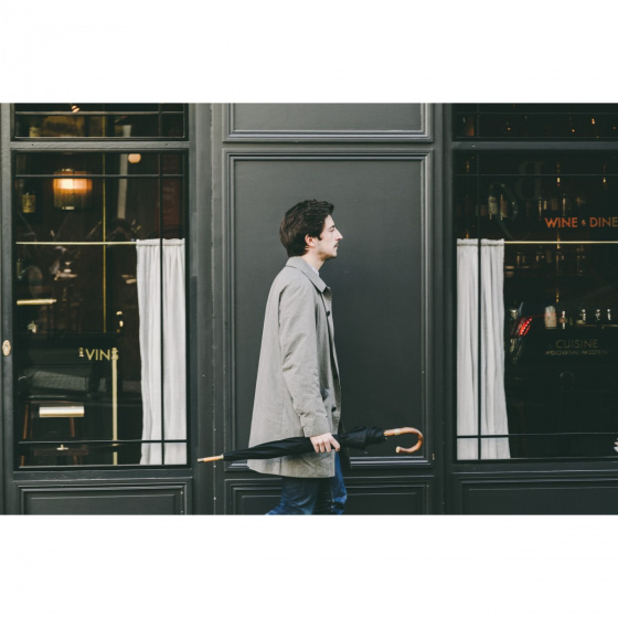 Tradition Daniel L'Aurillac Black Umbrella - Piganiol