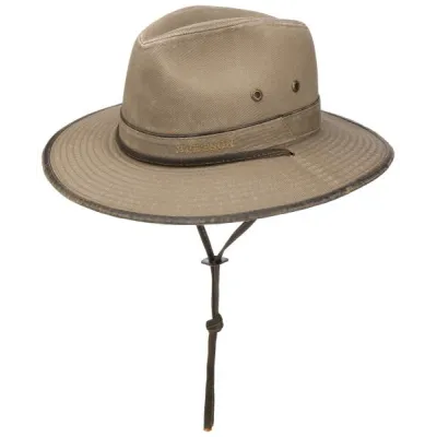 Traveller Hat Taupe Cotton - Stetson