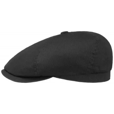 Brooklyn Midtown Cotton Cap Black - Stetson Reference: 11851 | Traclet Hat Shop
