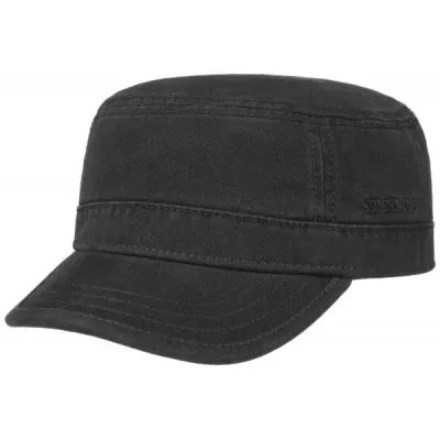 Army Gosper Cap Black - Stetson
