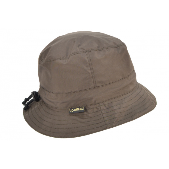 Rain hat Brown- Gore tex