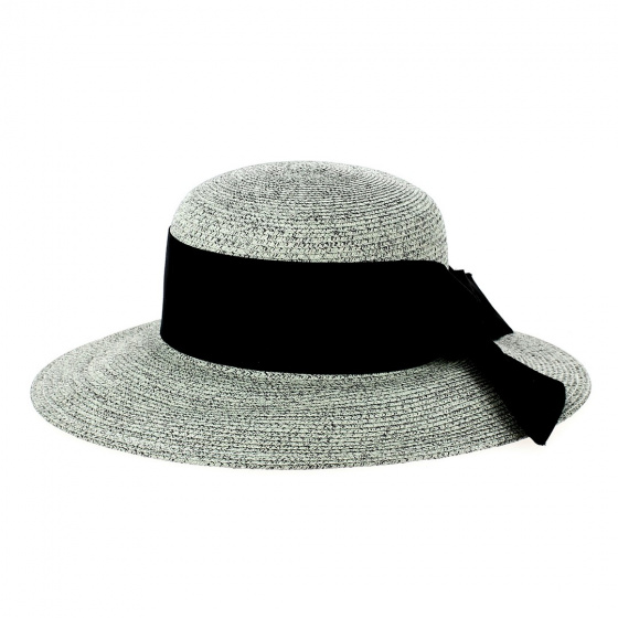Scarlette Paper Straw Wide-Brimmed Hat - Fléchet