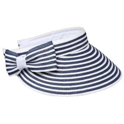 Clara Marine straw visor - Traclet Reference: 11920 | Traclet Hat Shop
