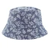 Denim Flowers Bucket Hat - Traclet Reference: 11925 | Traclet Hatmakers