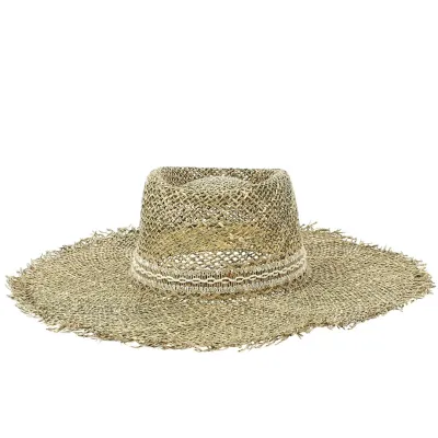 Samira Natural Straw Fedora Hat - Traclet Reference: 11928 | Traclet Hat Shop