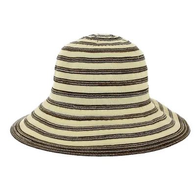 Valentine Beige Wide-Brimmed Hat - Traclet Reference: 11938 | Traclet Hat Shop