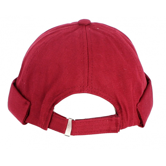 Red Cotton Docker Beanie - Traclet