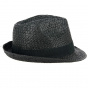 Alvaro Black Trilby Hat - Traclet