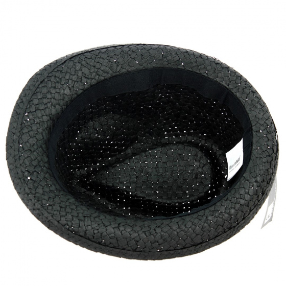 Chapeau Trilby Alvaro Noir - Traclet