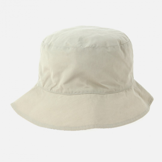 Zelia Beige Reversible Bucket Hat - Traclet