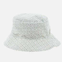 Zelia Beige Reversible Bucket Hat - Traclet