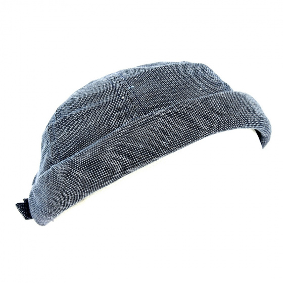 Cooper Linen Docker Cap Azul - MTM