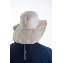 Chapeau Traveller Bordelais Protège-nuque Blanc - Soway