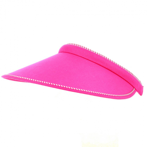 Eva Fuschia Visor Cap - Traclet