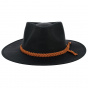 Black Whitfield Traveller Hat - Aussie Apparel