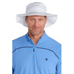 White Yuma Sun Hat UPF 50+ - Coolibar