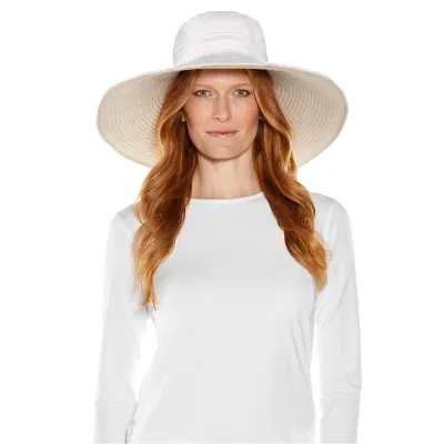 Laura Wide Brim Sun Hat Reversible UV Protection - Coolibar Reference: 11986 | Traclet Hat Shop