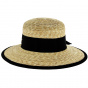 Harmony Natural Straw Wide-brimmed Hat - Fléchet