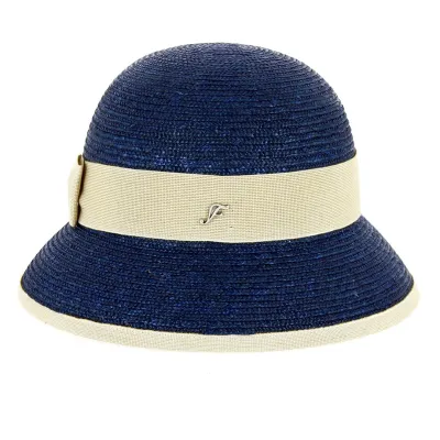 Martika Blue Cloche Hat - Fléchet Reference: 11996 | Traclet Hat Shop