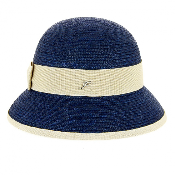 Martika Blue Cloche Hat - Fléchet