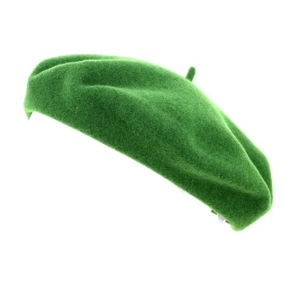 Béret Basque Épicéa Laine Vert - Éloisegui Reference : 12002 | Chapellerie Traclet