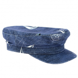 Blue Sailing Boat Marine Cap - City Sport