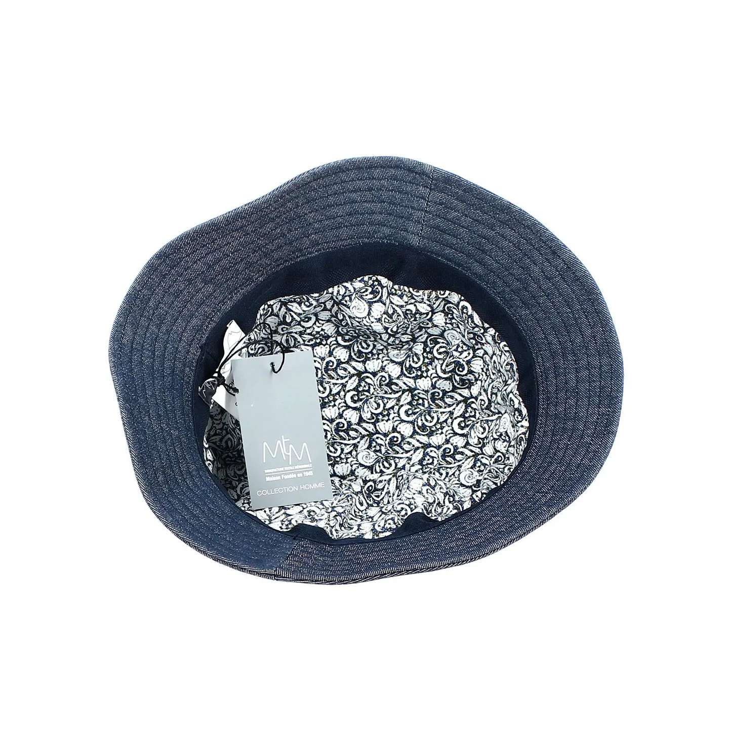 Bob Samoa Bleu Brut - MTM Reference : 12011 | Chapellerie Traclet