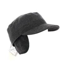 Brown Gore-Tex Army Cap with Ear Flaps - Bugatti Reference: 12025 | Chapellerie Traclet