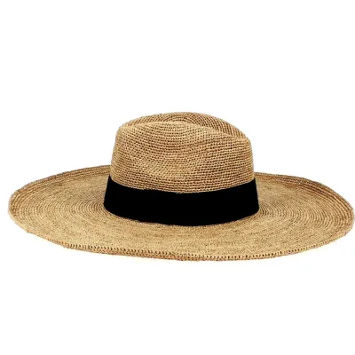 Tulear Raffia Fedora Hat - Traclet Reference: 12035 | Traclet Hatters