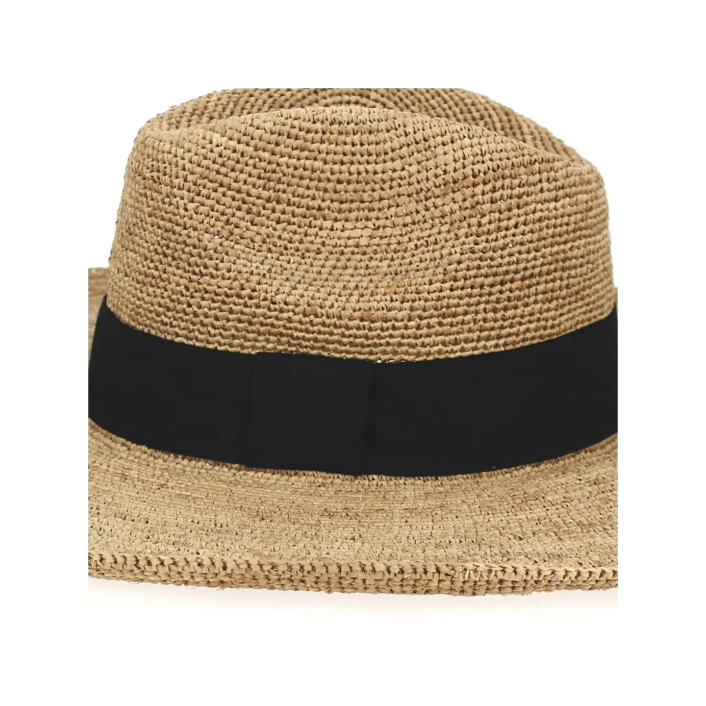 Chapeau Fedora Tuléar Raphia - Traclet Reference : 12035 | Chapellerie Traclet