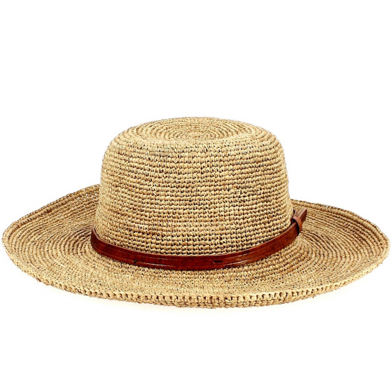 Capeline Tuléar Raphia Naturel - Traclet Capeline Tuléar Raphia Naturel - Traclet