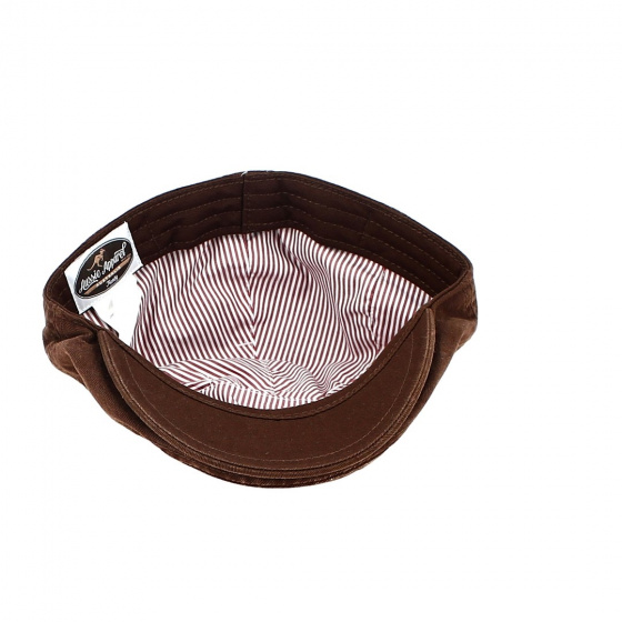 Casquette Bec de canard Brazil Coton Brun - Aussie Apparel
