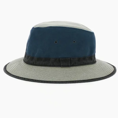 Chapeau Traveller Safari Spenser Bleu  - Crambes Reference : 12059 | Chapellerie Traclet