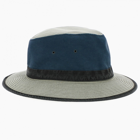 Chapeau Traveller Safari Spenser Bleu  - Crambes