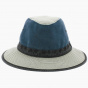 Blue Spenser Safari Traveller Hat - Crambes
