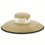 Capeline Athéna Natural straw - Traclet