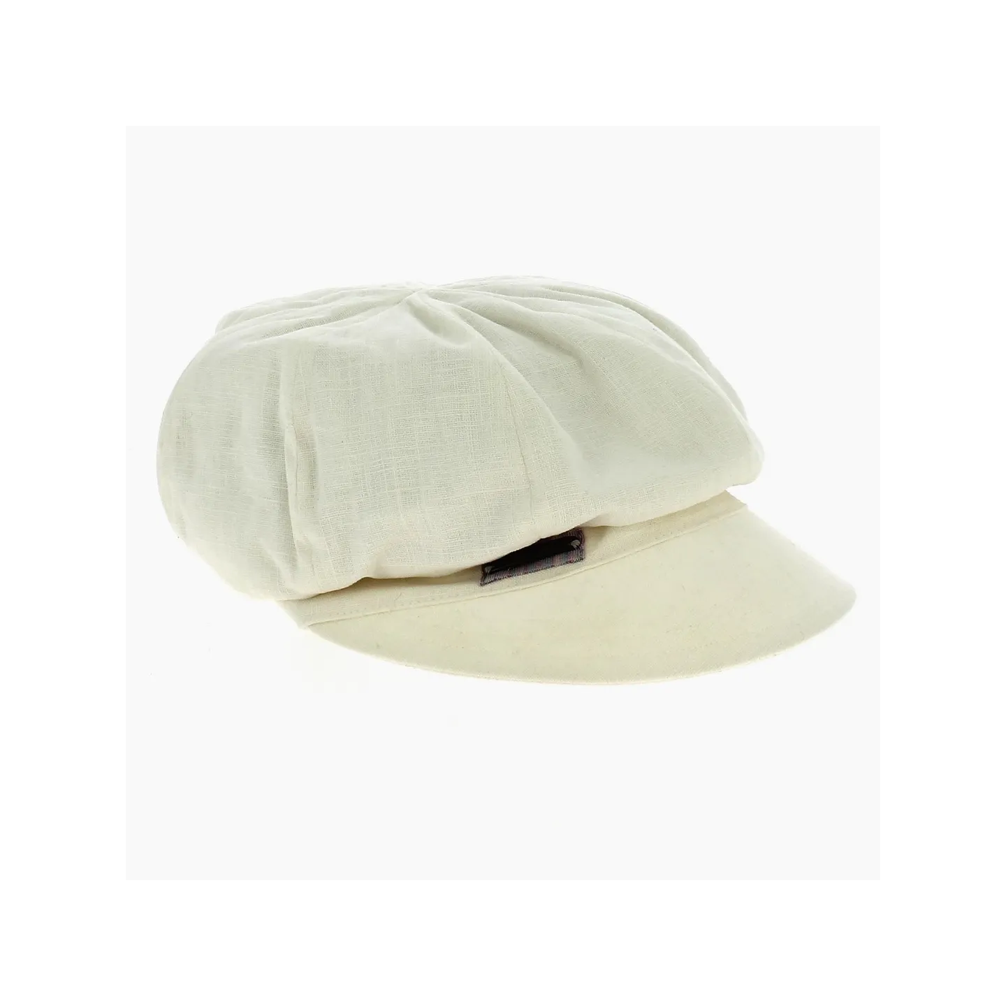 Casquette Gavroche Hors série Lin Ecru - MTM Reference : 12073 | Chapellerie Traclet