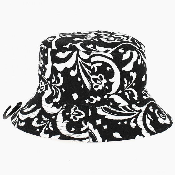 Bob Black and White Floral - Traclet Bob Black and White Floral - Traclet
