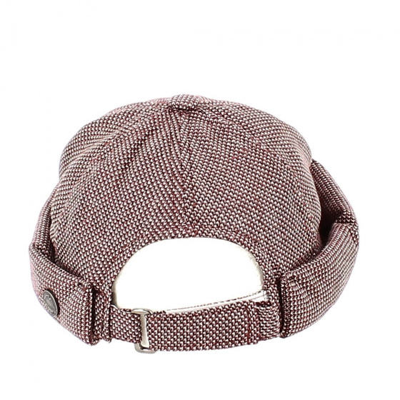 Wool & Linen Docker Beanie in Brick - MTM