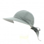 Camila Large Visor Cap Grey - Fléchet