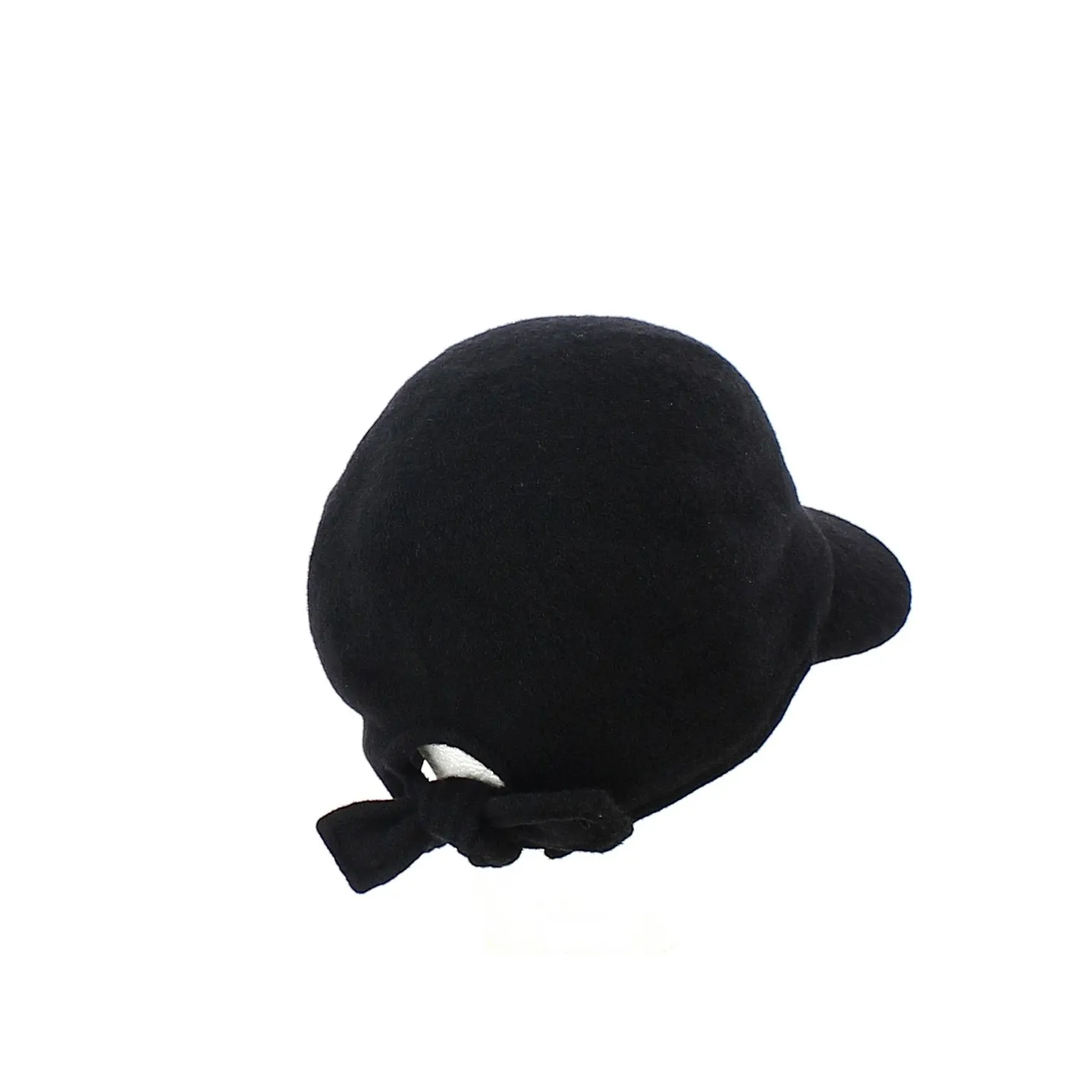 Casquette Gavroche Mélania Noire Laine - Traclet Reference : 12099 | Chapellerie Traclet