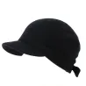 Casquette Gavroche Mélania Noire Laine - Traclet Reference : 12099 | Chapellerie Traclet
