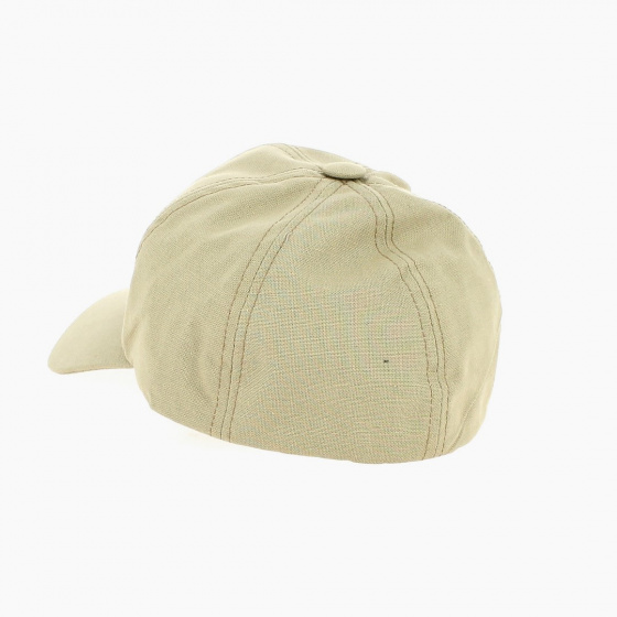 Monochrome Beige Baseball Cap - Fléchet