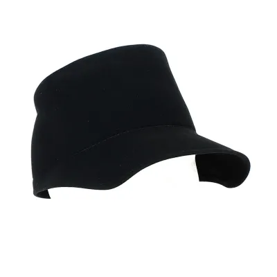 Northern Beaver Fur Felt Cap Black - No Hats Reference: 12105 | Traclet Hat Shop