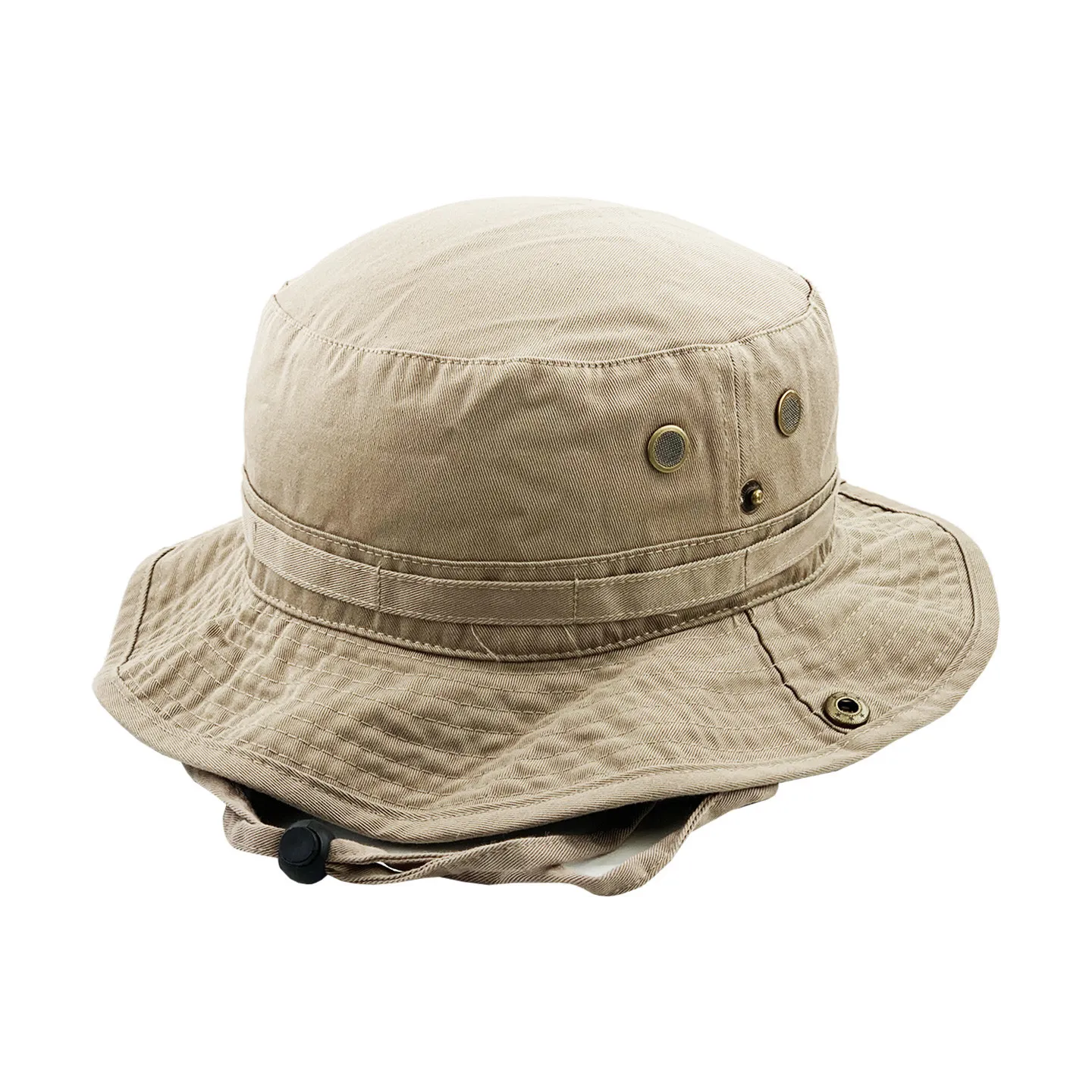 Bob coton cordon ethos Beige - bob australien Reference : 8879 | Chapellerie Traclet
