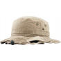 Cotton bucket hat with cord Ethos Beige